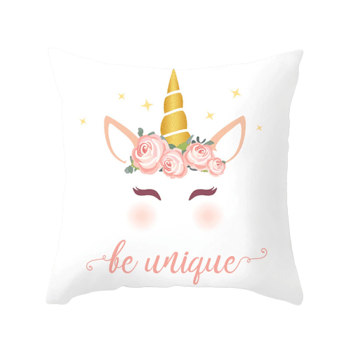 kissen einhorn pompons