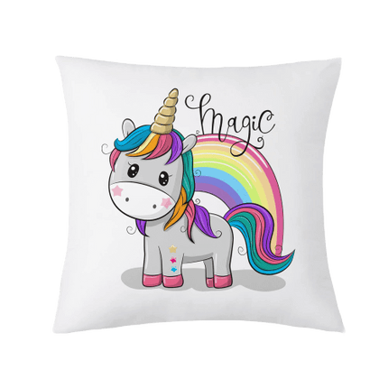 kissen einhorn regenbogen