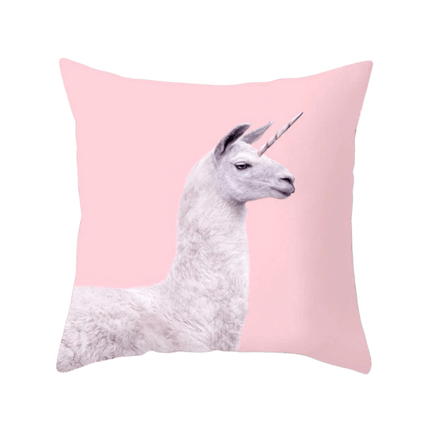 Einhorn Kissen Lama