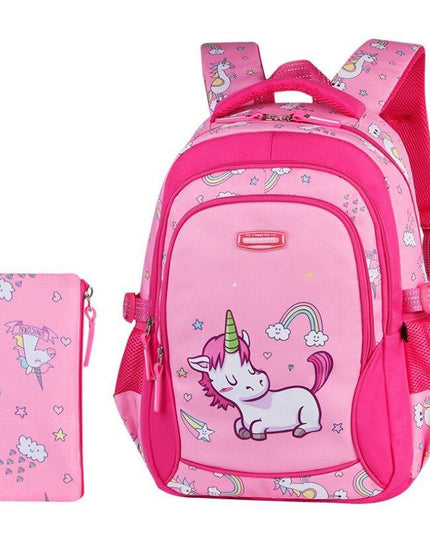 Einhorn-Koffer und Rucksack-Set