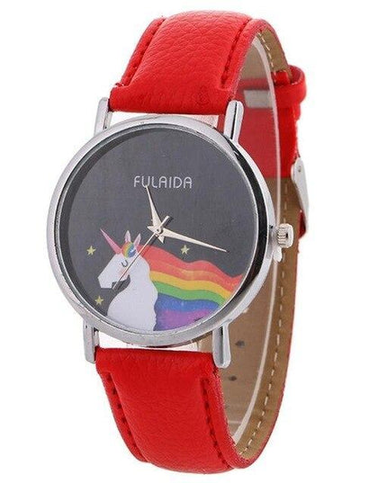 Einhorn Uhr Stern