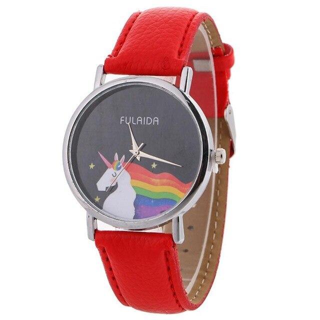 Einhorn Uhr Stern