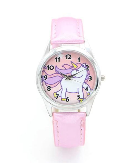 Einhorn Uhr Rosa