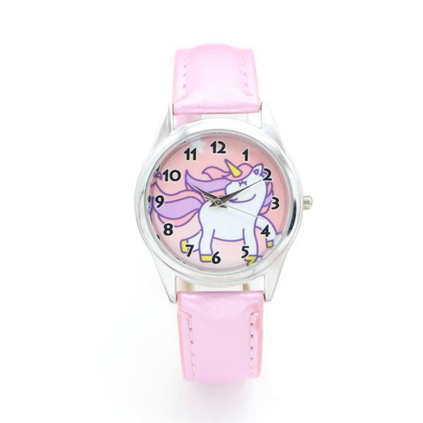 Einhorn Uhr Rosa