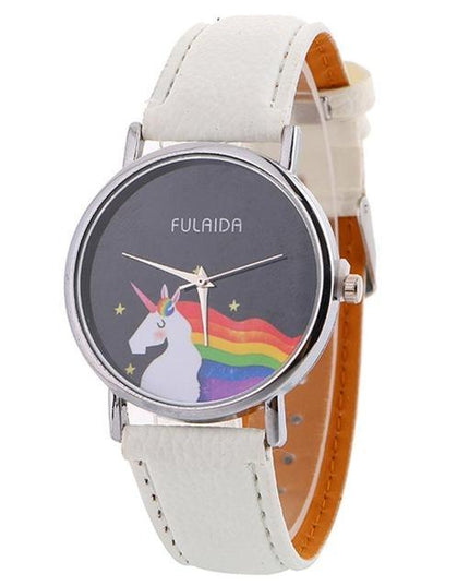 Einhorn Uhr Stern