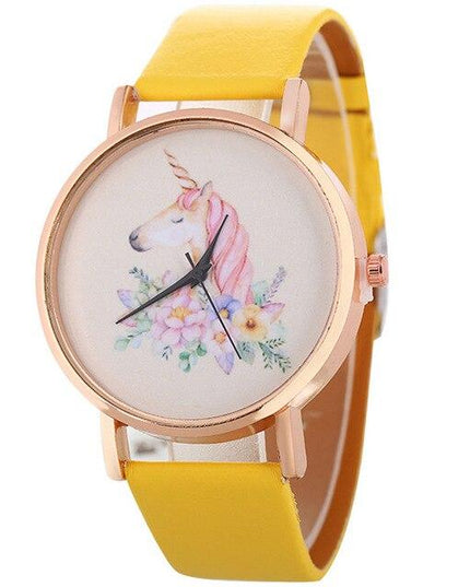 Einhorn Uhr Kleines Mädchen