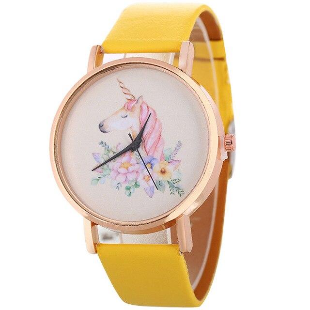 Einhorn Uhr Kleines Mädchen