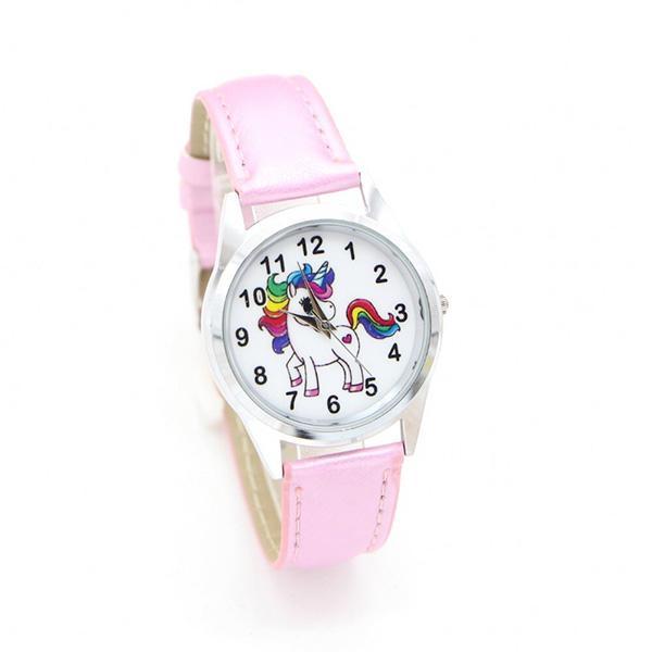 Einhorn Uhr Rosa Mädchen