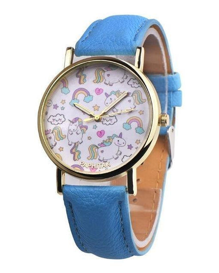 Einhorn Uhr Muster