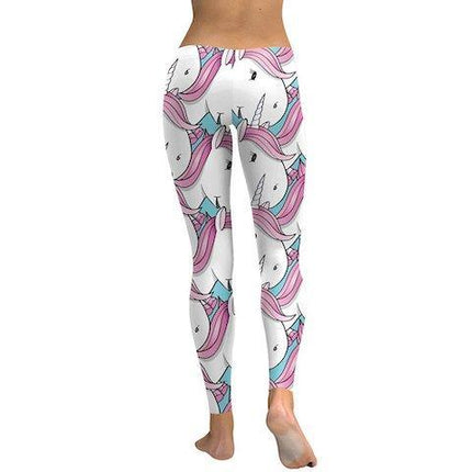 Einhorn-Legging-Hose Frauen Kawaii