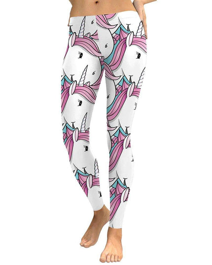 Einhorn-Legging-Hose Frauen Kawaii