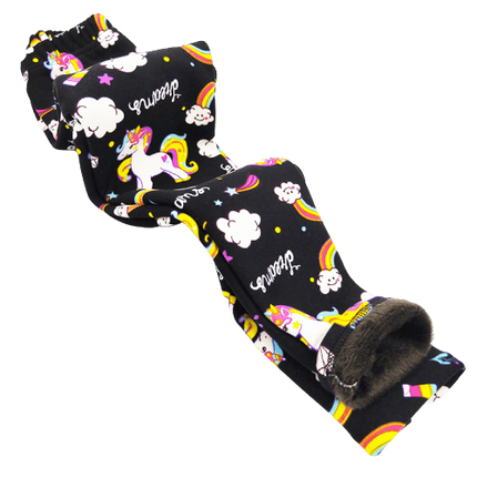 Einhorn-Hose Kind Kawaii Winter
