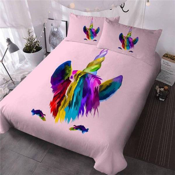 Einhorn Bettwäsche Mähne