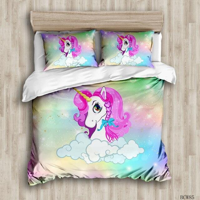 Einhorn Bett Set Dekoration