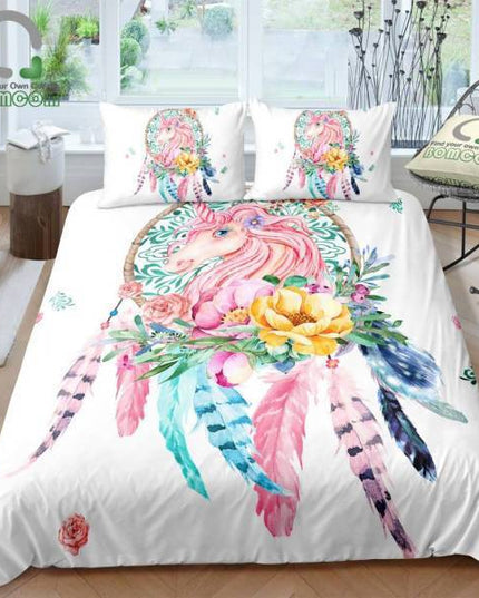 Einhorn Bettset Traumfänger