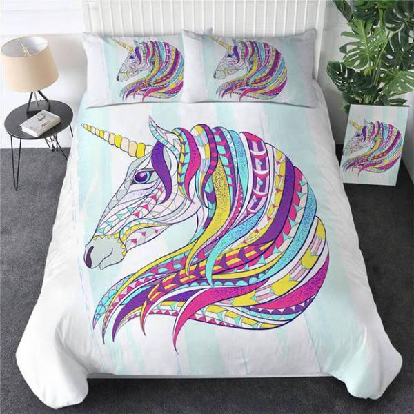 Einhorn Bett Set Göttliches Zimmer