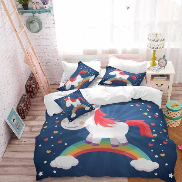 Einhorn Bettsets Kinderzimmer