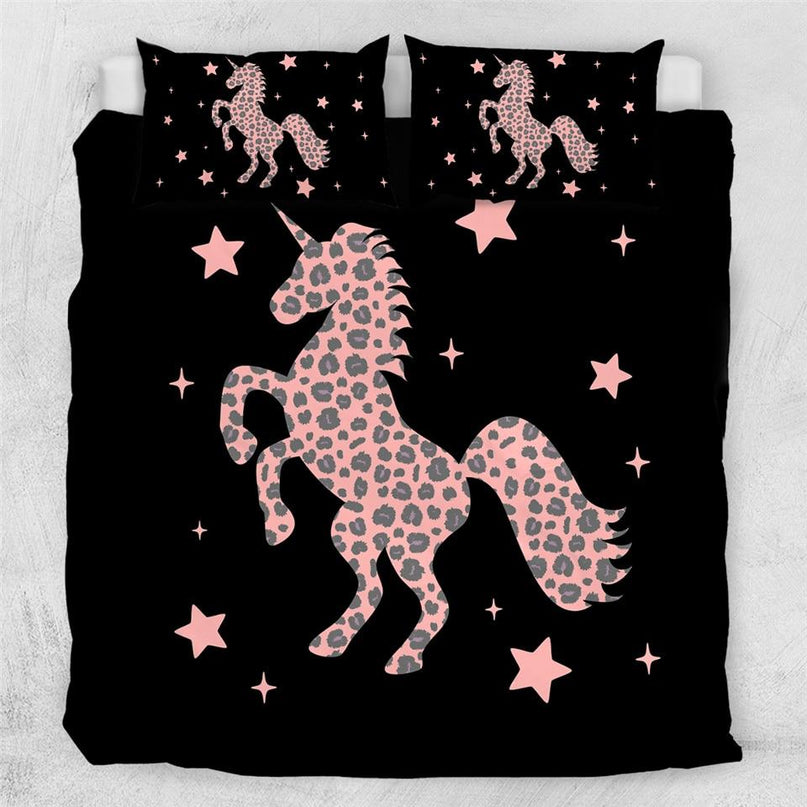 Einhorn Star Bett Set