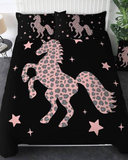 Einhorn Star Bett Set