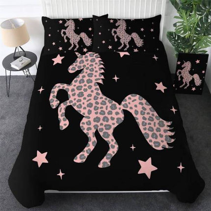 Einhorn Star Bett Set
