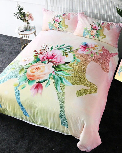Einhorn Fleur Bett Set