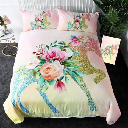 Einhorn Fleur Bett Set