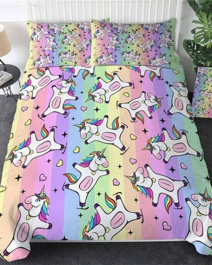 Einhorn Nacht Bett Set