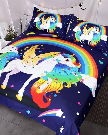 Deep Sleep Einhorn Bett Set