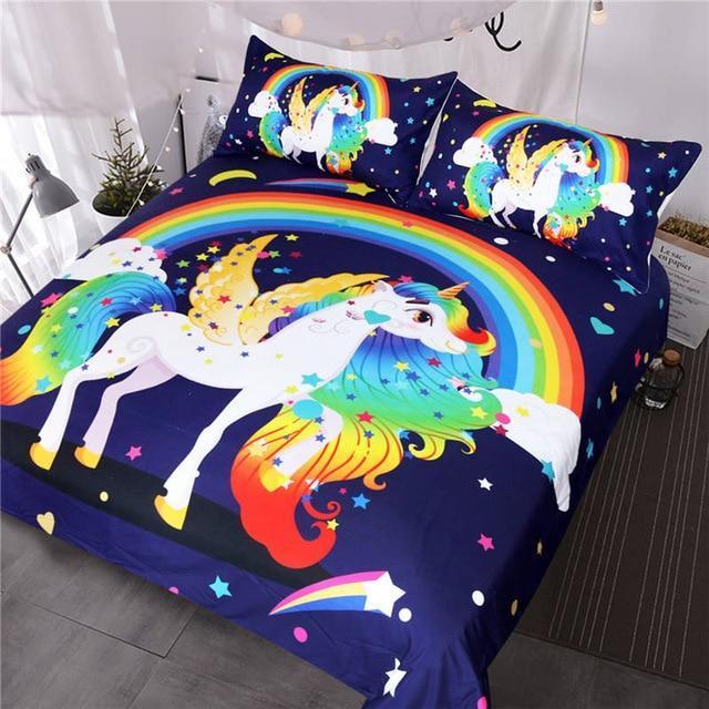 Deep Sleep Einhorn Bett Set