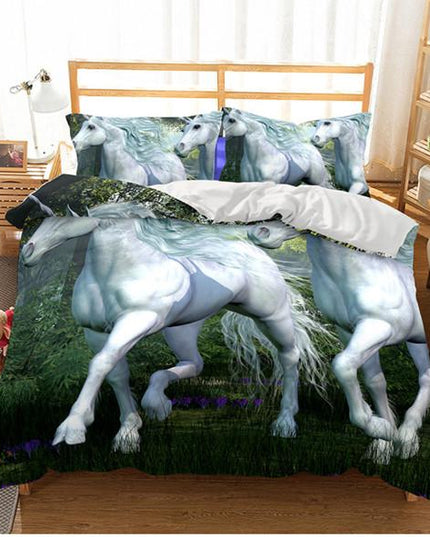 Einhorn Traum Bett Set