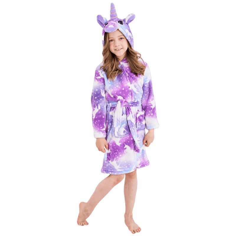 Einhorn Bademantel 10-12 Jahre alt
