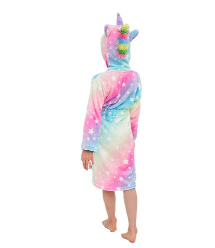 Einhorn Mädchen Bademantel