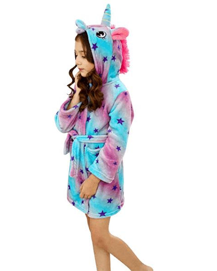 Einhorn Kawaii Bademantel