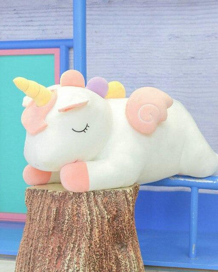 Weißes Einhorn Plüsch