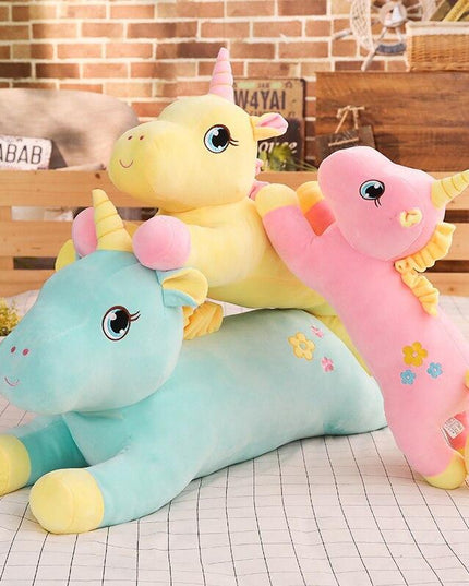 Blau Einhorn Plüsch