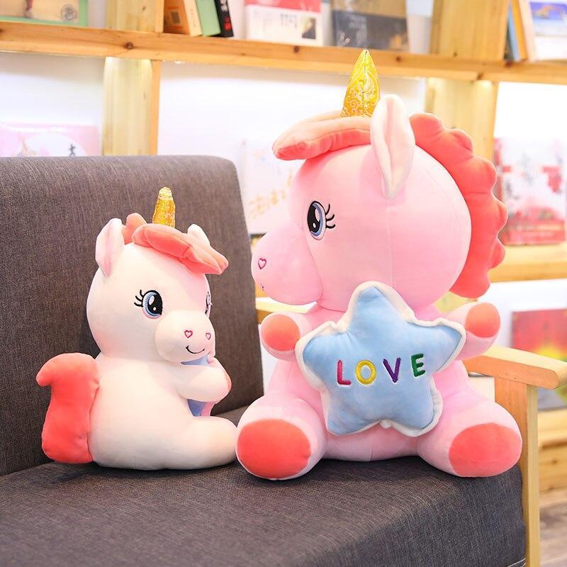 Einhorn Herz Plüsch