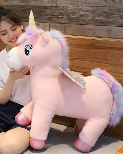 Riesen Einhorn Lila