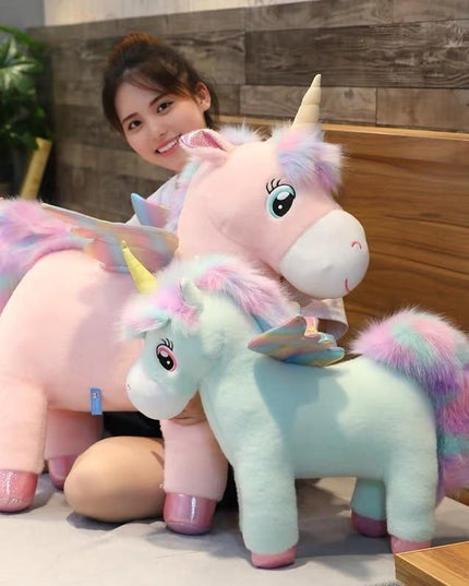 Stehendes Einhorn Plüsch