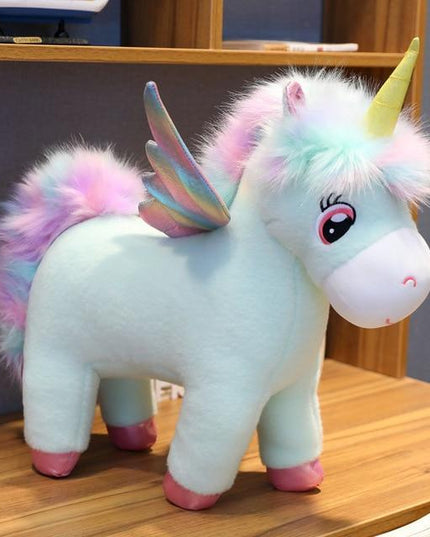 Stehendes Einhorn Plüsch