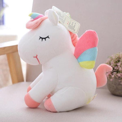 Mehrfarbig Einhorn Plüsch