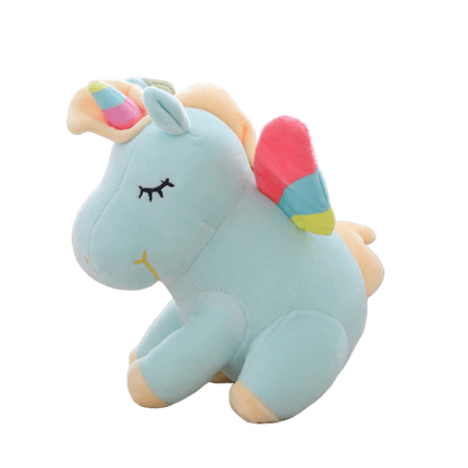 Mehrfarbig Einhorn Plüsch