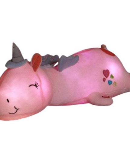 Leuchtend rosa Einhorn Plüsch