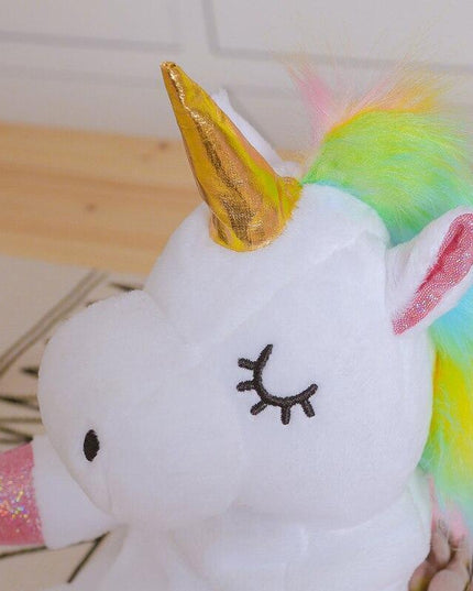 Einhorn Plüsch-Rucksack