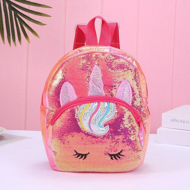 Kleiner Einhorn-Glitzer-Rucksack