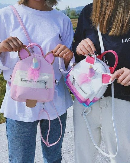 Rosa Einhorn Kleiner Rucksack