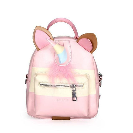 Rosa Einhorn Kleiner Rucksack