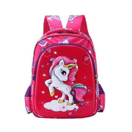 Roter Einhorn-Rucksack klein