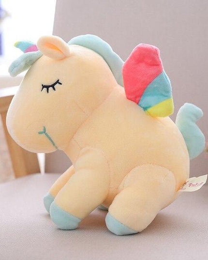 Mehrfarbig Einhorn Plüsch