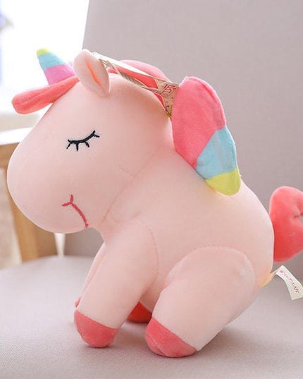 Mehrfarbig Einhorn Plüsch