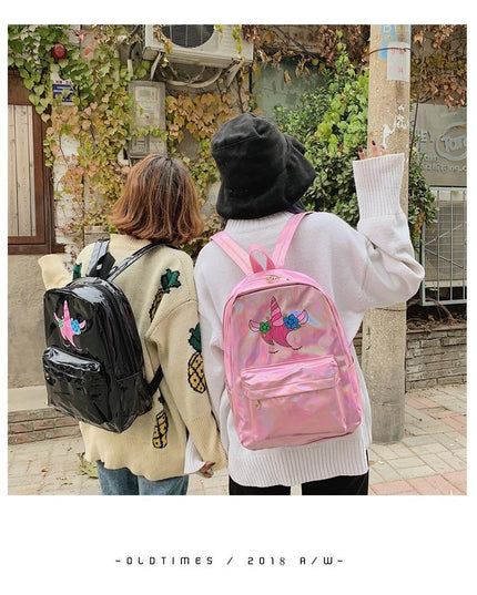 Glitzer-Einhorn-Rucksack